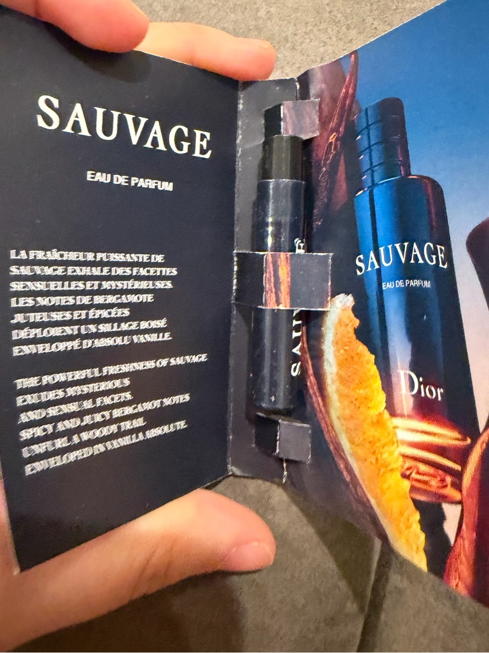 Dior Sauvage Sample 1.5ml